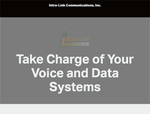 Tablet Screenshot of intra-link.com